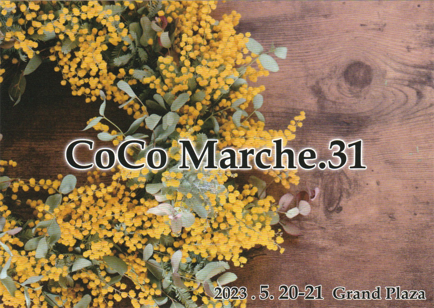 CoCo Marche.30　フライヤー